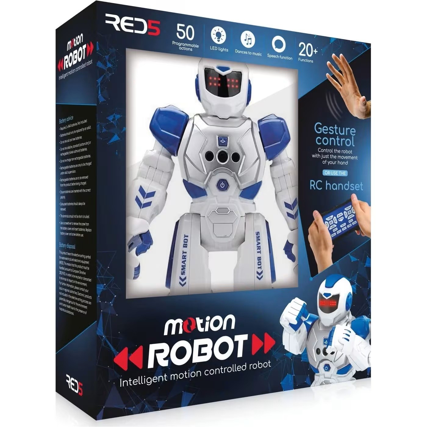 Τηλεκατευθυνόμενο Motion Robot, The Source